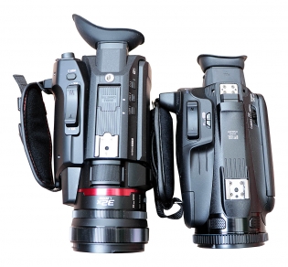 Videokamery Canon XA40 a Panasonic HC-X2000: srovnání