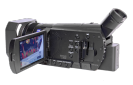 Videokamera Sony FDR-AX100 s otevřeným displejem