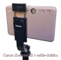 Canon s tiskárničkou přímého tisku S2 v selfie-držáku