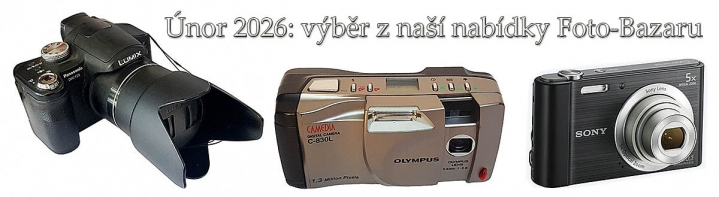 Náš Videobazar nabízí i spoustu fešáckých Fotoaparátů Náš Videobazar nabízí i spoustu fešáckých Fotoaparátů