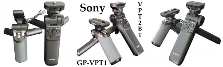 Bezdrátový a kabelový ovladač Sony GP-VPT1 a VPT2BT