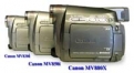 Někdejší vyspělé kamerky miniDV Canon: a MV880X...