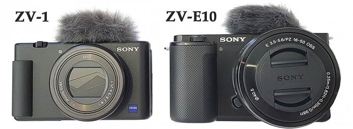 VLOG-FOTO-KAMERA Sony ZV-1 a novější ZV-E10