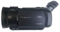 Videokamera Panasonic HC-VXF11 v detailu zleva...